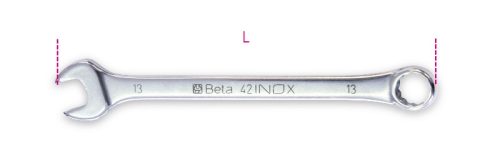 Beta 42INOX-AS 5/8 Csillag-villáskulcs nemesacél (000420366)