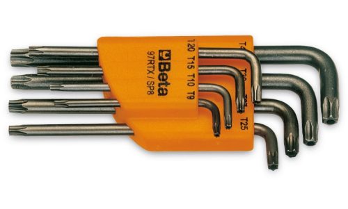 Beta 97RTx/SC8 8 részes mm Hajlított Tamper Resistant Torx® imbuszkulcs szerszám készlet tartóval (000970263)