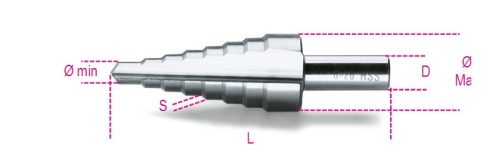 Beta 425/3 Lépcsős lemezfúró, HSS (004250015)