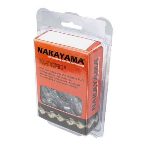 NAKAYAMA PRO láncfűrész lánc 3/8LP" (.043") 1,1mm 40 szem (BG11-S-040)