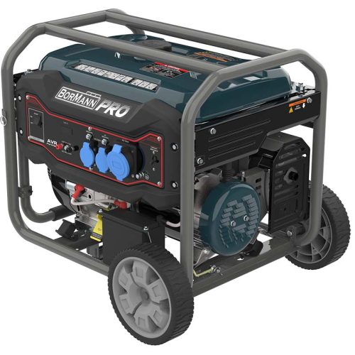 BORMANN Pro áramfejlesztő 6500 W, 420 cc, elektromos INDÍTÁS, AVR, 77 dB (BGB8000)