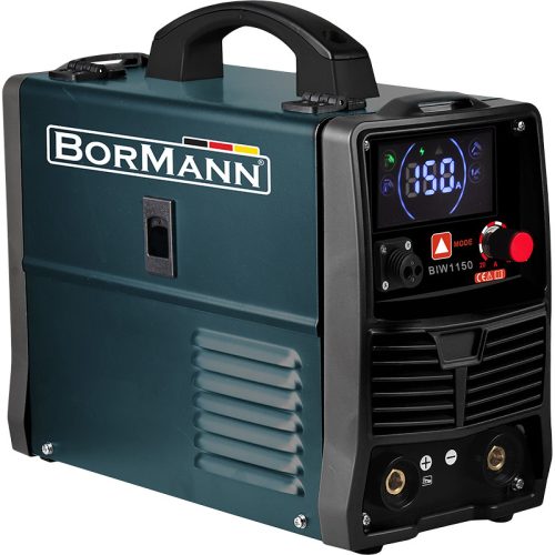 BORMANN Pro HEGESZTŐGÉP MIG/MAG/TIG/MMA 150A, GÁZ NÉLKÜL, TEKERCS 450gr/1000gr, (0,8-1,0mm) (BIW1150)