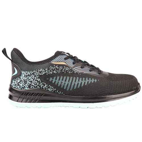 BORMANN Pro SPORTOS MUNKAVÉDELMI CIPŐ O1, FEKETE - KÉK, FLYKNIT/hálós, GRANADA MÉRET 46 (BPP8270)