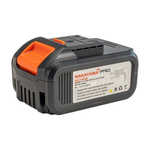 NAKAYAMA PRO AKKUMULÁTOR 21V/4,0Ah EC1550 ÉS EC1400-HOZ (EC1402)