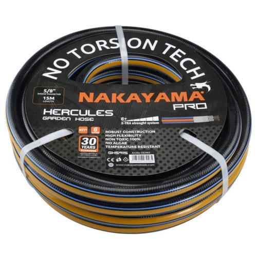 NAKAYAMA PRO LOCSOLÓTÖMLŐ "HERCULES" 6 RÉTEGŰ 1/2''X25m (GH5905)