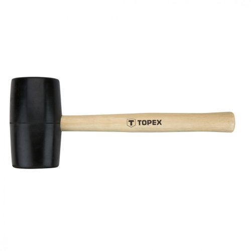 TOPEX Gumikalapács 63mm/680g, keményfa nyél (02A345)