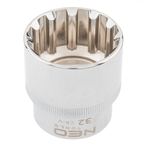 NEO Dugókulcs 32mm, 1/2", SPLINE (08-599)