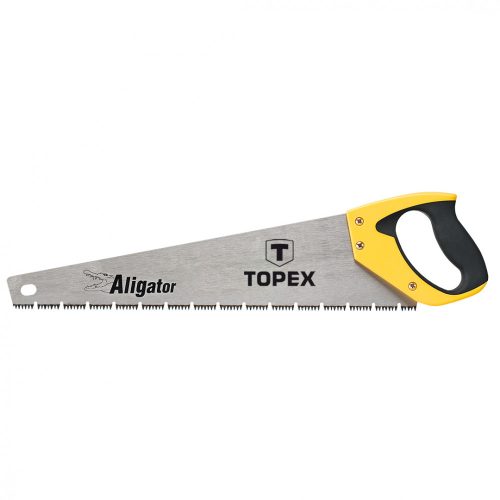 TOPEX KÉZIFŰRÉSZ 450mm, 3-as élezés, 7TPI, Aligator" (10A446)