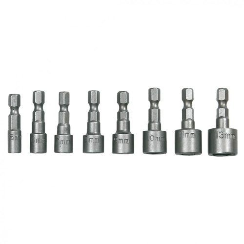 TOPEX CSAVARBEHAJTÓ KÉSZLET 1/4", 5-13mm (39D387)