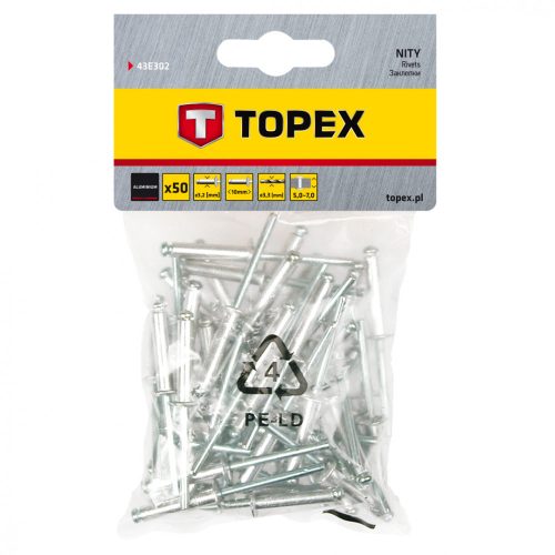 TOPEX POPSZEGECS 3.2X10 50 db. (43E302)