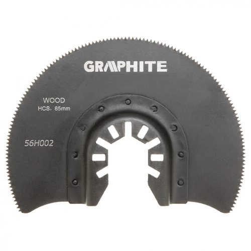 GRAPHITE FŰRÉSZLAP MULTIFUNKCIÓS GÉPHEZ, 85mm, FÁHOZ (56H002)