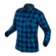 NEO Flanel ing, tengerészkék-fekete, 100% pamut, XL (81-545-XL)