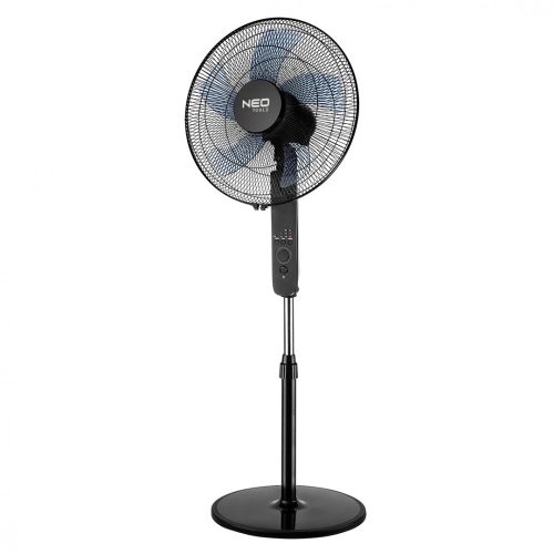 NEO Álló ventilátor 45W, átmérő 40cm, 3 sebességfokozat, forgó, távirányitó, időzités, 3 üzemmód (90-002)