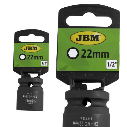 JBM Gépi Dugókulcs (Hatlapos) 1/2" 22mm (JBM-14734)