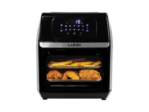 LUND FORRÓ LEVEGŐ SÜTŐ (AIR FRYER ) ÉS MINI SÜTŐ-ASZALÓ 12L 1800W LED (67590)