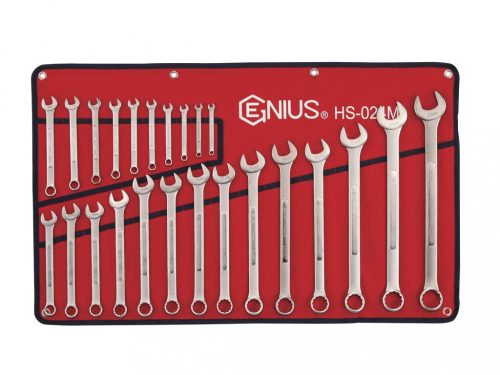 Genius Tools csillag-villás kulcs készlet, 6-32mm, 24 darabos (HS-024M)