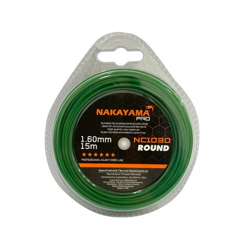 NAKAYAMA PRO NYLON FŰKASZA DAMIL  1,60mm-15m (NC1030)