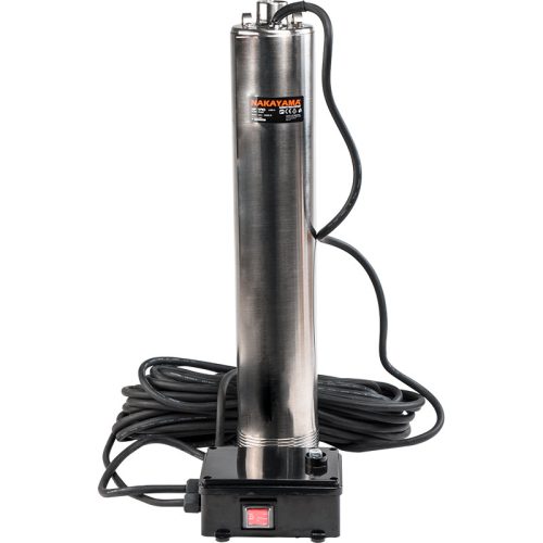 NAKAYAMA PRO Rozsdamentes INOX búvárszivattyú 900W, 60m, 4500L/óra (NP1190)