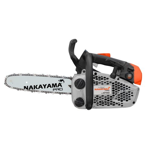 NAKAYAMA PRO BENZIN LÁNCFŰRÉSz FELSŐ FOGANTYÚVAL 2,4 kg, LÁNCVEZETŐ 25CM (PC3700)