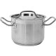 YATO Fazék fedővel 2,4 liter 160x120 mm Inox (YG-00001)