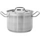 YATO Lábas fedővel 4,4 liter 200x140 mm Inox (YG-00022)