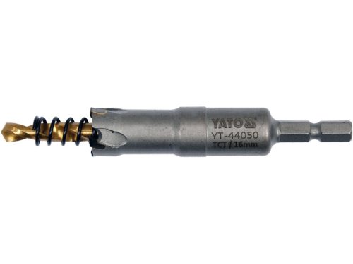 YATO KÖRKIVÁGÓ 16 MM TCT BIT BEFOGÁSSAL (YT-44050)