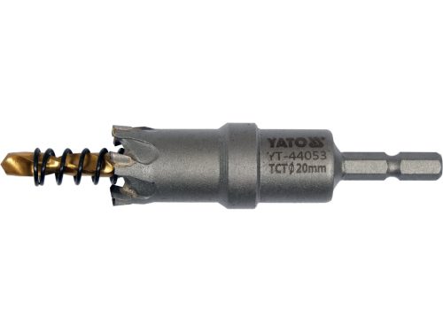 YATO KÖRKIVÁGÓ 20 MM TCT BIT BEFOGÁSSAL (YT-44053)