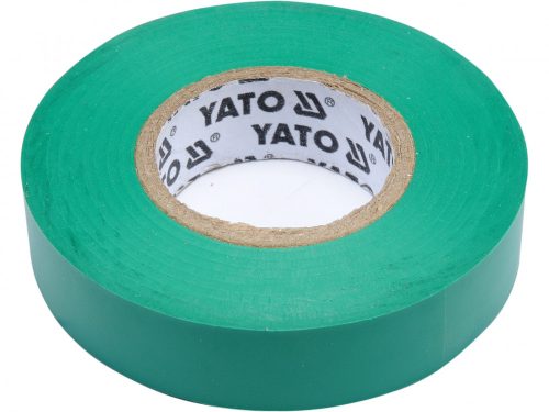 YATO SZIGETELŐSZALAG 15 X 0,13 MM X 20 M ZÖLD (YT-81595)