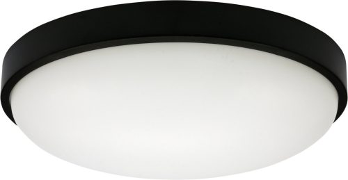 YATO LED kültéri fali lámpa, 15W IP54 - fekete, 260x110mm (YT-81842)