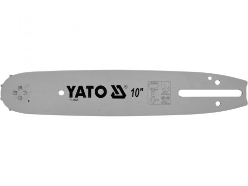 YATO LÁNCFŰRÉSZ LÁNCVEZETŐ 10" 3/8" 1,3 MM (YT-84925)